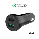 Quick Charge 2.0 18W Fast Dual USB Phone Car Charger Ugreen