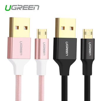 Reversible Micro USB Cable Tangle-free USB to Double Sided Data Sync USB Charger Cable Ugreen