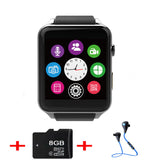 GT88 Bluetooth Smart Watch Heart Rate Smartwatch for IOS Android with GSM/GPRS TF Card Camera WristWatch PK K88H GV18