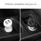 Universal 12V 24V Dual USB Car Charger Adapter Portable Car-Charger Ugreen