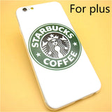 Hot Sale Fashion Starbuck Coffee TPU Slim Back Cover Skin for Apple iPhone 6 6s 4.7'' Ultra Thin Soft Phone Case Shell