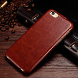 Flip PU Leather Case For iPhone 6 6S Coque Luxury Phone Back Cover For Apple iPhone 6 Plus / 6s Plus Cases Business TOMKAS Brand