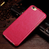 Flip PU Leather Case For iPhone 6 6S Coque Luxury Phone Back Cover For Apple iPhone 6 Plus / 6s Plus Cases Business TOMKAS Brand