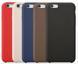 With LOGO Luxury Ultra-thin Leather Case Cover for iPhone 6 6S 6 Plus 6s Plus Case Back Cover Capa Fundas Coque for iphone 6s