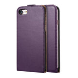DR.CASE Retro Real Genuine Leather Case For Samsung Galaxy S4 mini S3 S7 Edge S6 Edge S5 iPhone 6 6s Plus 7 7 Plus 5 5s SE Case