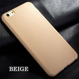 For iPhone 7 ! Super Thin Leather Pattern Texture Phone Cases For iPhone 5 5S SE 6 6S Plus Luxury Soft TPU Comfort Back Cover