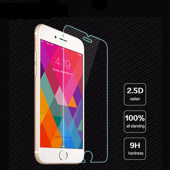 For iPhone 7 6 6S Plus 5 5S SE 4 4S Front Cover Case Tempered Glass Screen Protector 9H Film  HD Toughened Protective