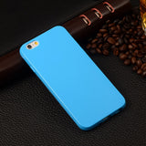 Soft Candy Coque for iphone 6 Case Rubber TPU Gel Back Skin for Apple iphone 6S Case 4.7 inch phone Protective Cover for iphone6