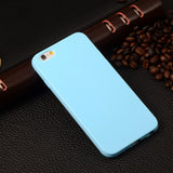 Soft Candy Coque for iphone 6 Case Rubber TPU Gel Back Skin for Apple iphone 6S Case 4.7 inch phone Protective Cover for iphone6