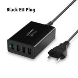 Qualcomm Quick Charge 3.0 4 Ports Smart Mobile Phone Charger Desktop USB Charger Ugreen