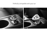 Universal Car Charger 3 Ports USB Car Charger Adapter Socket 2.4A  2.4A 1A  Ugreen