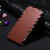 KISSCASE Genuine Leather Vertical Flip Mobile Phone Case For Apple iPhone 4S 4 4G Ultra Slim Korean Style Cover For iPhone 4 4S