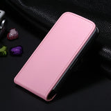 KISSCASE Genuine Leather Vertical Flip Mobile Phone Case For Apple iPhone 4S 4 4G Ultra Slim Korean Style Cover For iPhone 4 4S