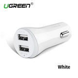 Universal 12V 24V Dual USB Car Charger Adapter Portable Car-Charger Ugreen