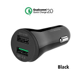 Universal 12V 24V Dual USB Car Charger Adapter Portable Car-Charger Ugreen