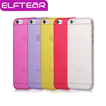 10 Colors Ultra Thin Matte Case Cover for iPhone 6 6S 6plus 6s plus 7 7 plus Translucent Slim Soft Cellphone Phone Case
