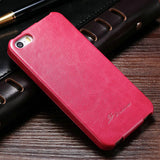 5S Flip Case For iPhone 5S 5 SE PU Leather TOMKAS Brand Luxury Phone Back Cover Coque For Apple iPhone5 Cases i Phone 5 S Bag