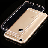 Transparent Clear Case for iPhone 7 6 6S Case for iPhone 7 Plus 6 6s Plus Soft Silica Gel TPU Silicone Ultra Thin Phone Cover