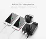 2 in 1 Magnetic Stand Charging Station with 2 usb Charger Dock Ugreen