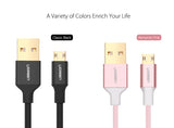 Reversible Micro USB Cable Tangle-free USB to Double Sided Data Sync USB Charger Cable Ugreen