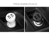 Universal 12V 24V Dual USB Car Charger Adapter Portable Car-Charger Ugreen